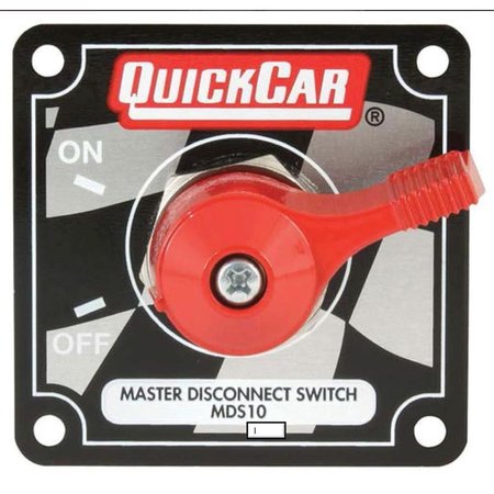 QUICKCAR RACING PRODUCTS Quickcar Racing Products QRP55-012 Master Disconnect Switch with Alternator Posts QRP55-012